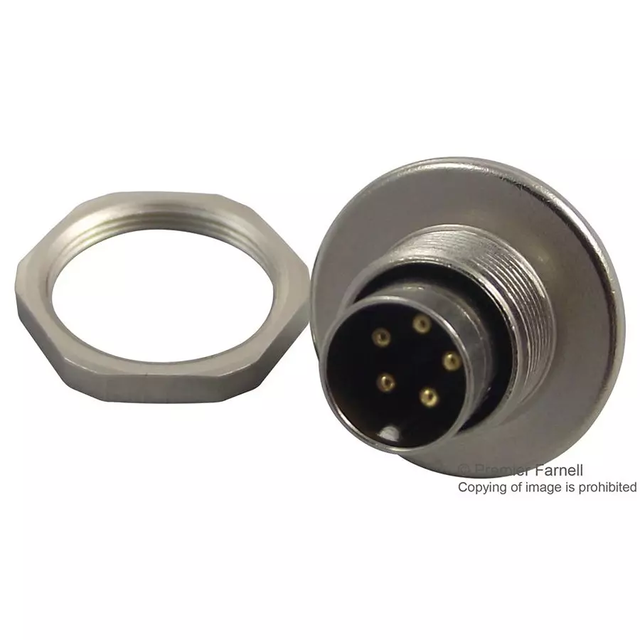 BINDER PLUG, SEALED PANEL, 5WAY, 09 0415 00 05