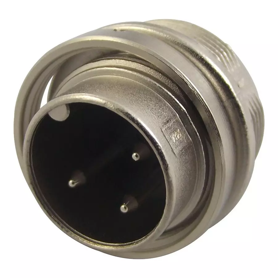 BINDER PLUG, PANEL, 3WAY, 09 0307 00 03