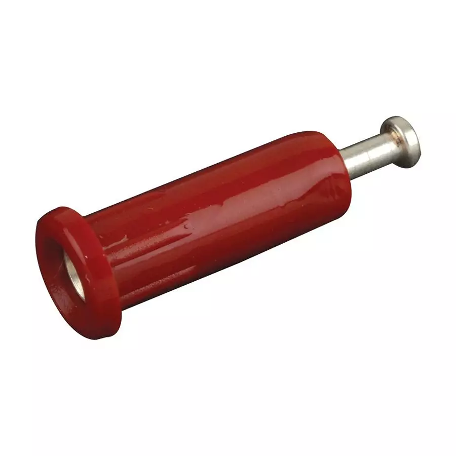 JOHNSON TIP JACK, 3500V, 5A, RED, 105-1042-001