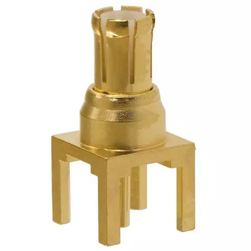 JOHNSON RF/COAXIAL, MCX PLUG, STRAIGHT, 50 OHM, SOLDER, 133-3801-201.