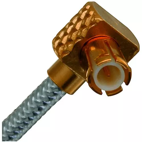 JOHNSON RF/COAXIAL, MCX PLUG, R/A, 50 OHM, SOLDER, 133-3693-101