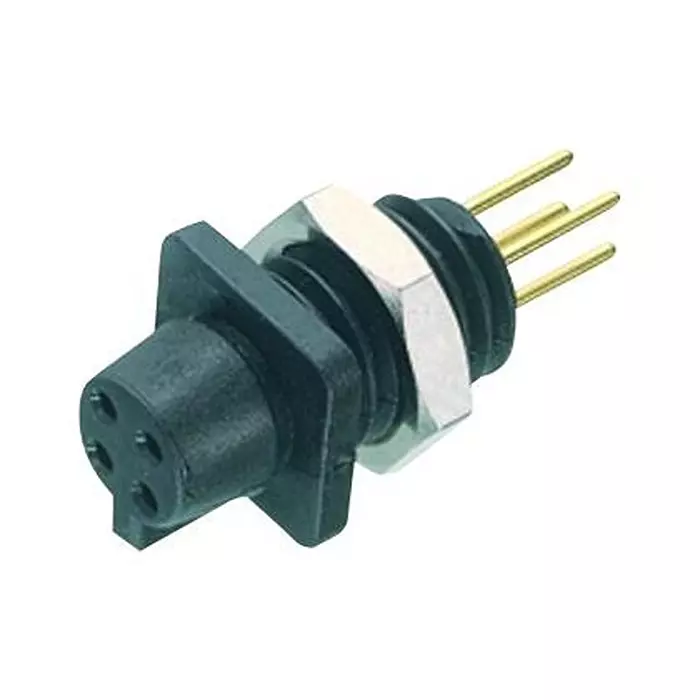 BINDER CIRCULAR CONNECTOR, RCPT, 3POS, PANEL, 09-9750-20-03