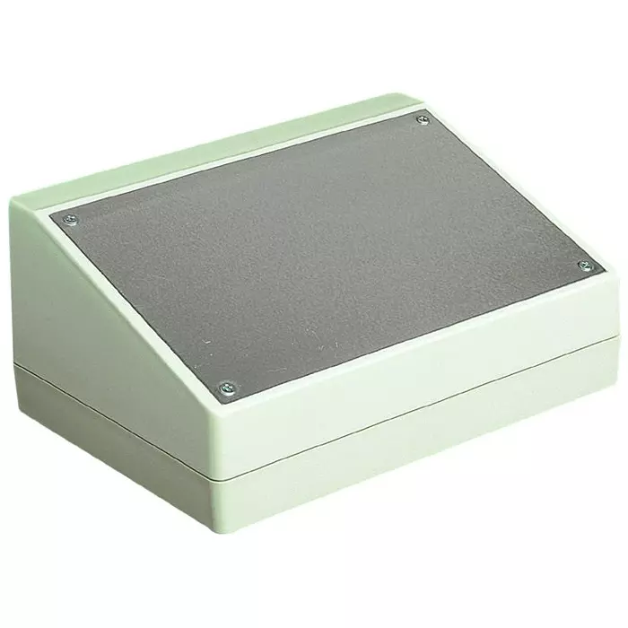 BUD ENCLOSURE, DESK TOP, PLASTIC, GRAY, PC-11491.