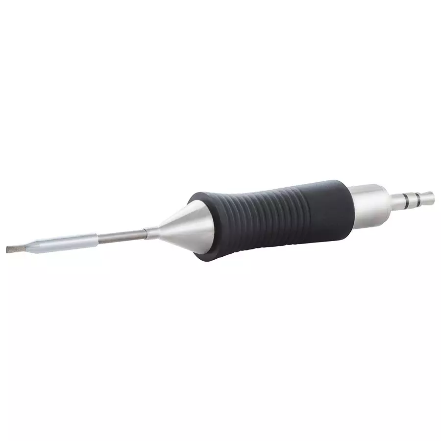 WELLER SOLDERING TIP, CHISEL, STRAIGHT, 1.3MM, RT3