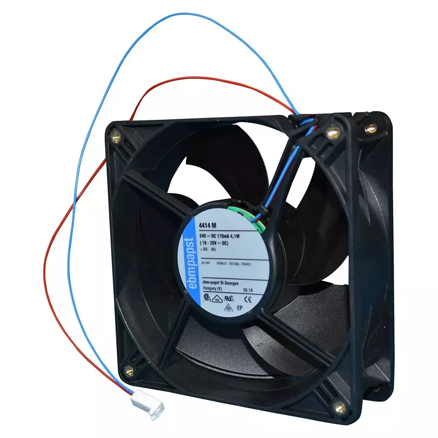 ebmpapst FAN, 60MM, 12VDC, INSERT & CONN, 612F-F00