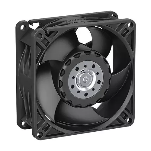ebmpapst AXIAL FAN, 80MM, 12VDC, 56CFM, 48DBA, 8312NHH