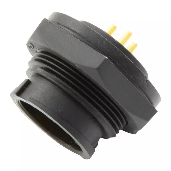 AMPHENOL LTW CIRCULAR CONNECTOR, PLUG, 3POS, PANEL, CC-03PMMP-LC7001