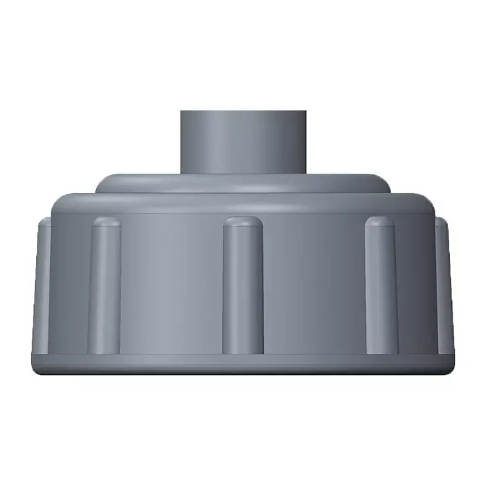 AMPHENOL LTW WATERPROOF CAP, PA+GF, BLACK, CAP-WABMSMA1