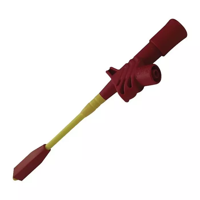 HIRSCHMANN HOOK, TEST, 4MM, RED, LAS N WS, 972308101