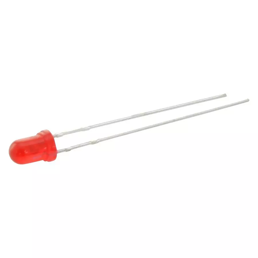 ROHM LED, 3.1MM, RED, SLR-342VR3F (Pack of 5)