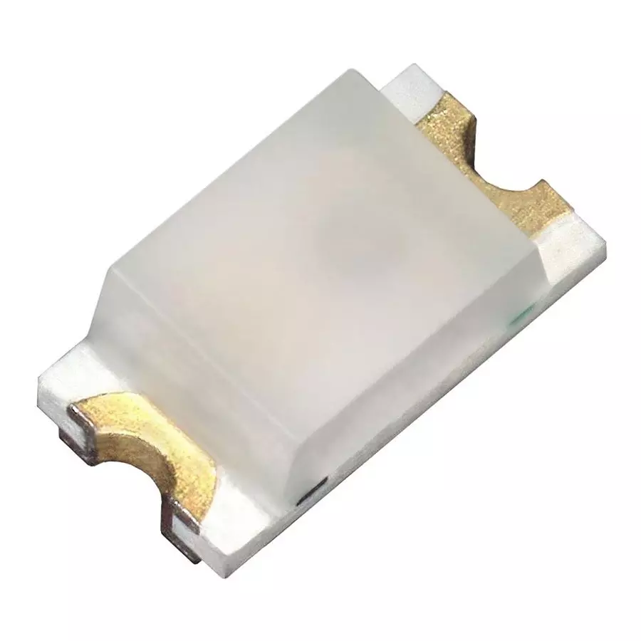 ROHM LED, BLUE GREEN, 496NM, 85MCD, 0603, SMLD12E3N1WT86 (Pack of 5)