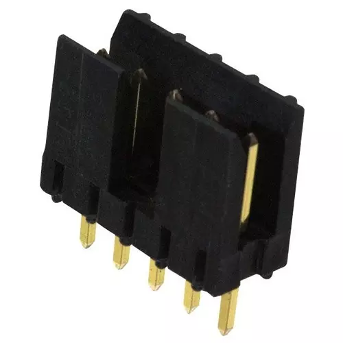 AMPHENOL COMMUNICATIONS SOLUTIONS WIRE-BOARD CONNECTOR HEADER 5 POSITION, 2.54MM, 69167-105HLF