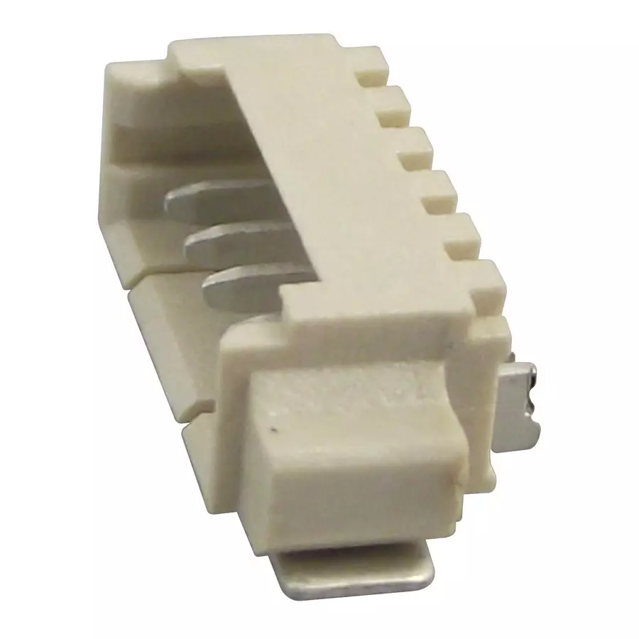 AMPHENOL COMMUNICATIONS SOLUTIONS HEADER, 1.25MM, SMT, R/A, 5WAY, 10114830-10105LF (Pack of 10)