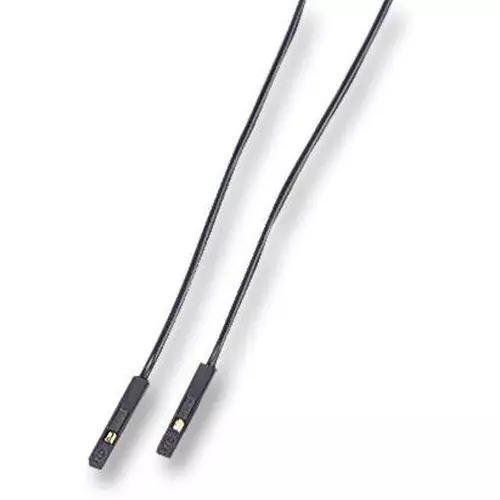 HIRSCHMANN TEST LEAD, BLK, 250MM, 60V, 3A, 973604100