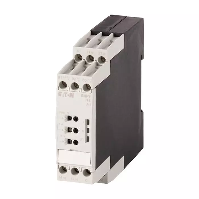 EATON MOELLER CURRENT MONITORING RELAY, DPDT, 0.3-15A, EMR6-I15-A-1