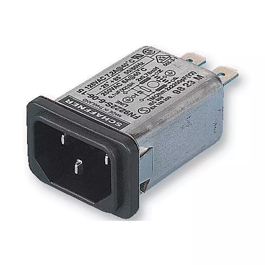 SCHAFFNER - TE CONNECTIVITY FILTER, 6A, SNAP IN, 803765-SF