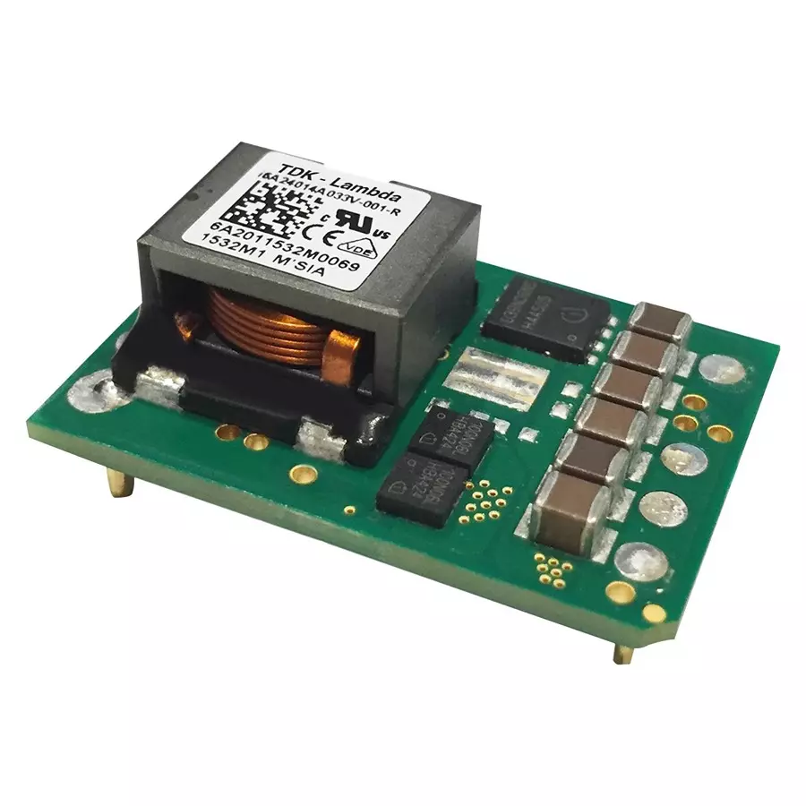 TDK-LAMBDA DC-DC CONVERTER, 3.3V TO 15V, 20A, I6A4W020A033V-001-R