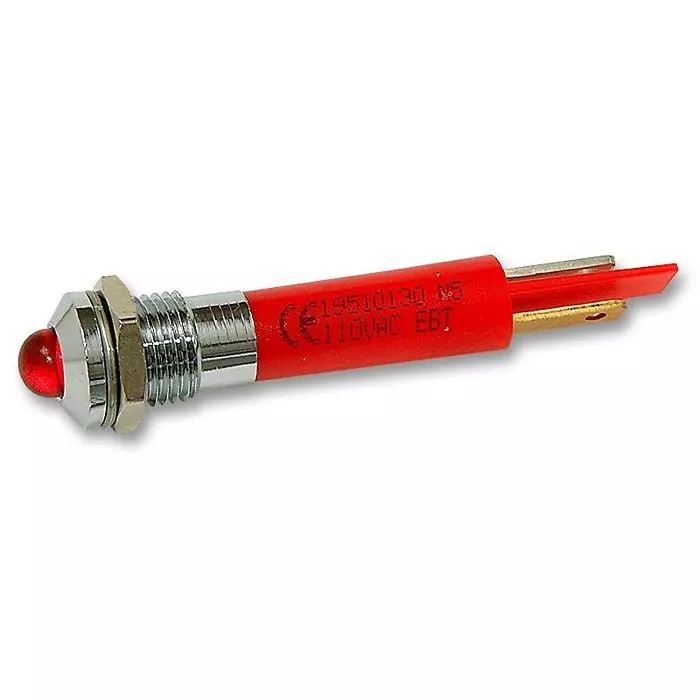 CML INNOVATIVE TECHNOLOGIES LED INDICATOR, 230V, RED, 19510230