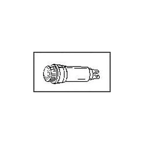 LEECRAFT Lamp, Indicator, Neon, Green, 125V, 32R-2112T