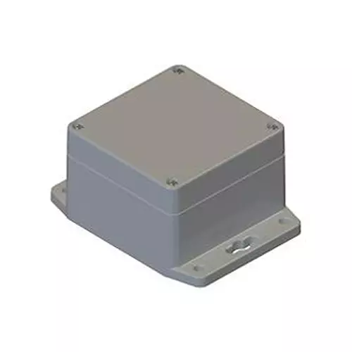 SERPAC Enclosure, Flanged, Grey, Pc, RBF33P06G16G