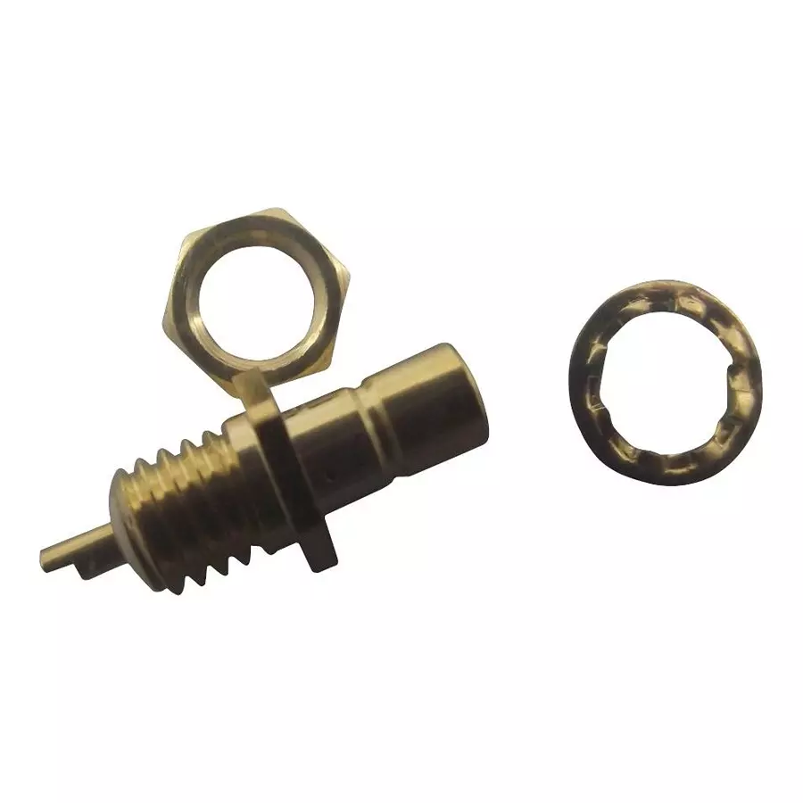 GREENPAR - TE CONNECTIVITY Rf Coaxial, Smb, Straight Jack, 50Ohm, 1-1337480-0