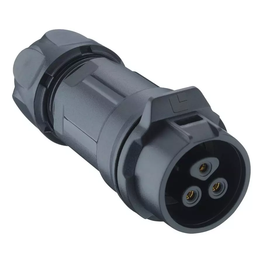 LUTRONIC Sensor Conn, Rcpt, 3Pos, Solder, 2440 03 T09CB A
