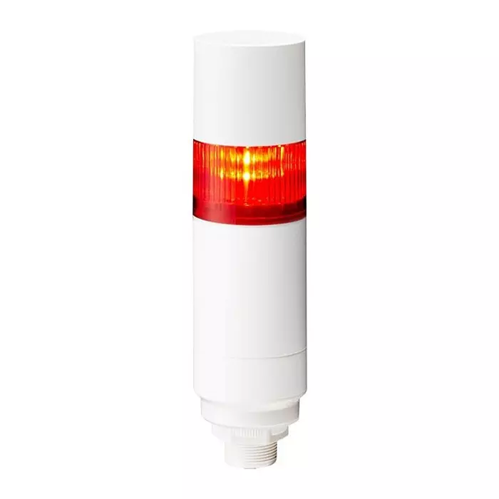 PATLITE (U.S.A.) Signal Tower, 88Db, Flashing, 24Vdc, LR6-102WCBW-R+FB295
