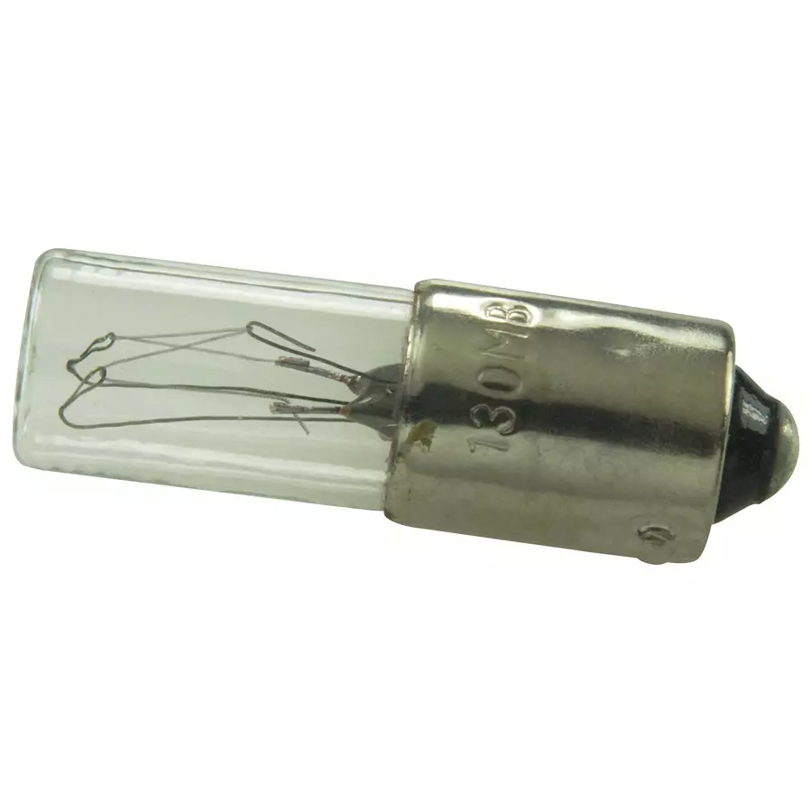 CEC INDUSTRIES Lamp, Incandescent, Ba9S, 130V, 3.25W, 130MB