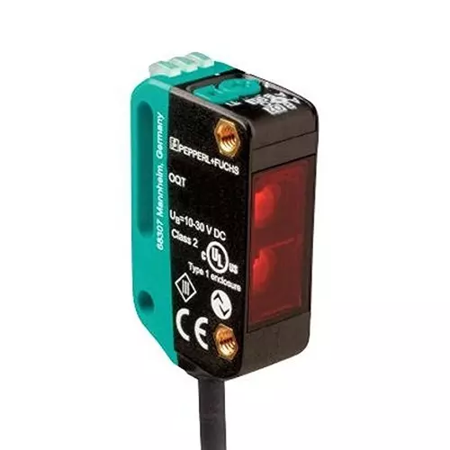 PEPPERL+FUCHS PA Sensor, Triangulation, Cable, 150Mm, OQT150-R100-2EP-IO-IR