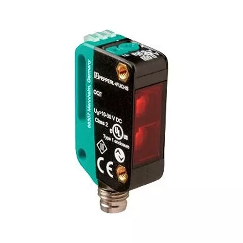 PEPPERL+FUCHS PA Sensor, Triangulation, M8, 150Mm, OQT150-R100-2EP-IO-V31-L