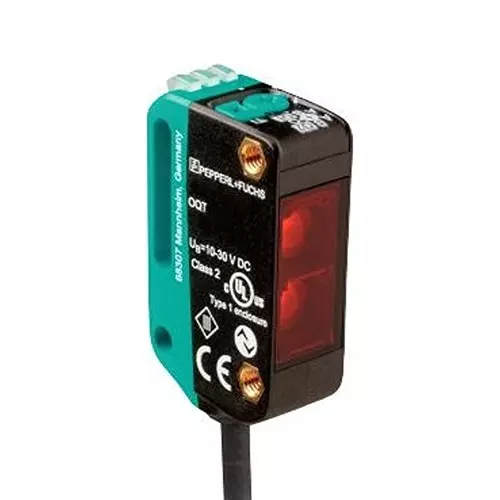 PEPPERL+FUCHS PA Sensor, Triangulation, M8, 150Mm, OQT150-R100-2EP-IO-0.3M-V31