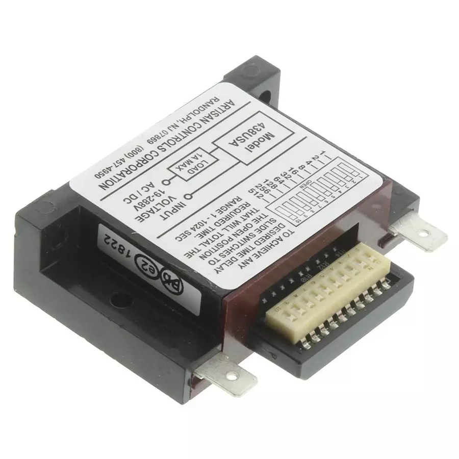 ARTISAN CONTROLS Solid State Timer 1No 1024Sec, 288Vac/Dc, 438USA