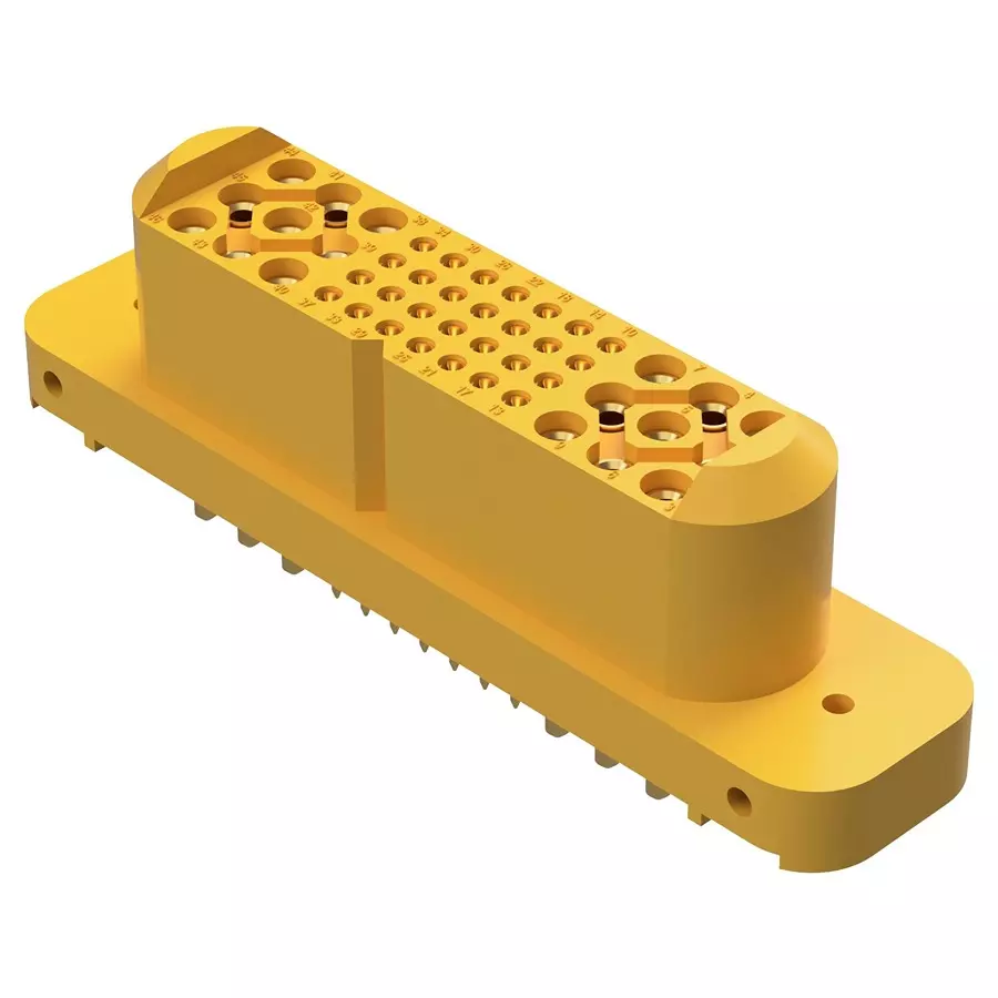 POSITRONIC RECT PWR CONN, RCPT, 46POS, THT, GFSH928F3H/AA
