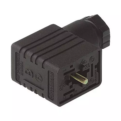 HIRSCHMANN POWER CONN, RCPT, 2+PE, SCREW, CABLE, GM 209 NJ