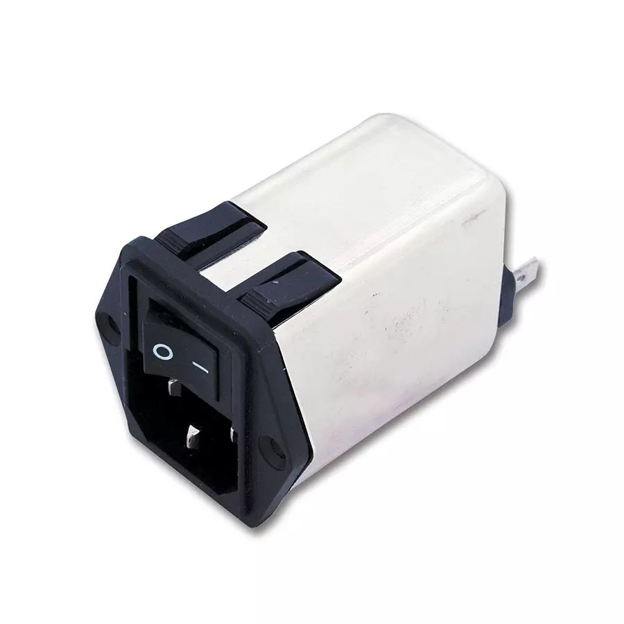CORCOM - TE CONNECTIVITY POWER ENTRY MOD W/SWITCH, C14, 1A, 1CFE1 S0