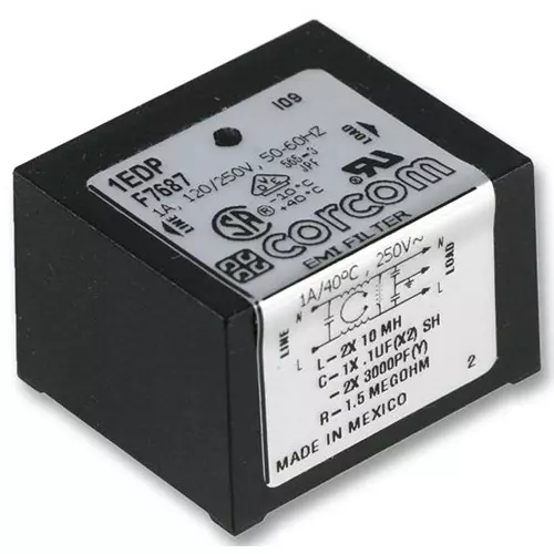 CORCOM - TE CONNECTIVITY FILTER, 10A, PCB MOUNT, 10EDP