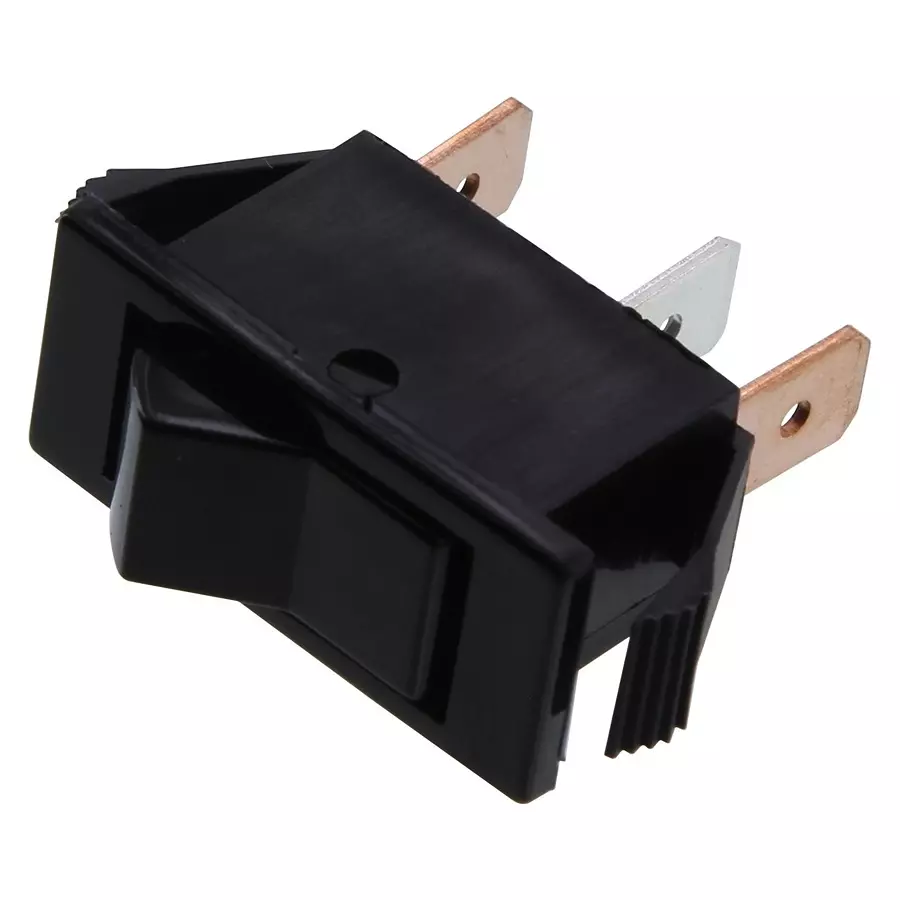 EATON SWITCH, ROCKER, SPDT, 16A, 250V, BLACK, 160411E