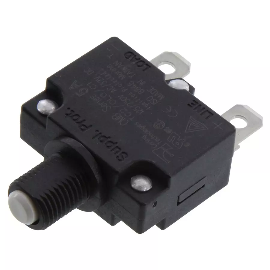 CARLING TECHNOLOGIES THERMAL CIRCUIT BREAKER, 1 POLE, 10A, CMB-103-27GNN-W-A