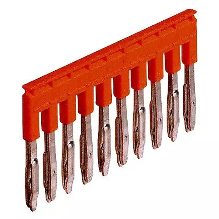 ENTRELEC - TE CONNECTIVITY TERMINAL BLOCK, JUMPER BAR, 10 POLE, 8MM, 1SNK908310R0000