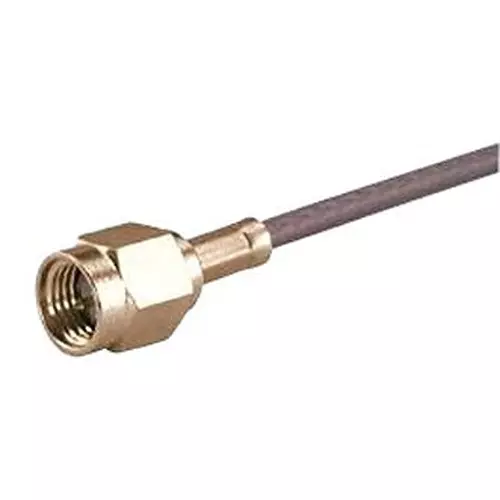 HUBER+SUHNER RF COAXIAL, SMA PLUG, 50 OHM, CABLE, 11"SMA-50-2-5/111"NE