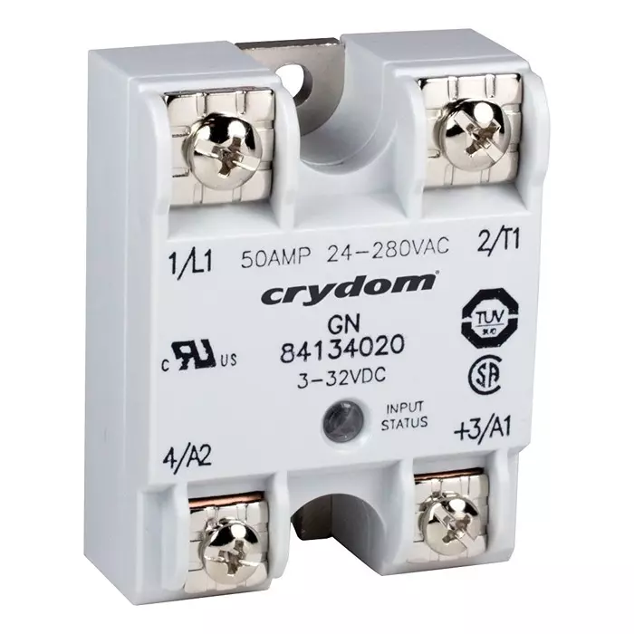 SENSATA/CRYDOM SOLID STATE RELAY, 125A, 3-32VDC, PANEL, 84134180