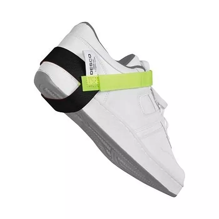 DESCO HEEL GROUNDER, LIME GREEN, 24", 07599.