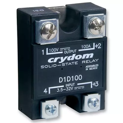 SENSATA/CRYDOM SSR, 100A, 100V, SIP, D1D100