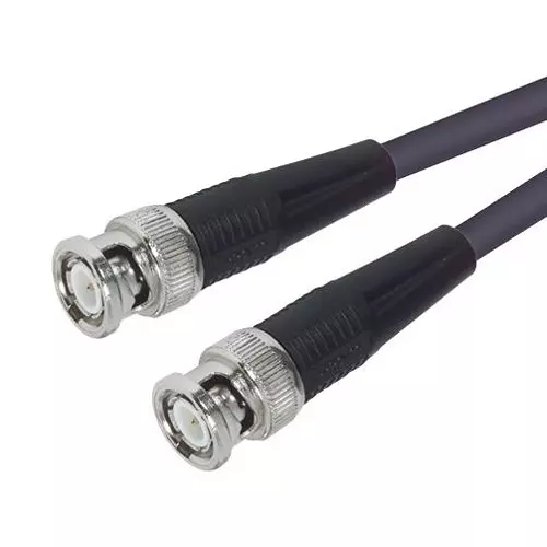 L-COM RF CABLE, BNC PLUG-BNC PLUG, 1.5FT, CC58C-1.5