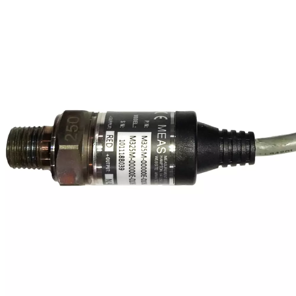 TE CONNECTIVITY Pressure Transducer, 10Bar, Gauge, 1/4", M325M-00000E-010Bg