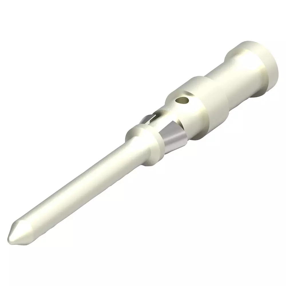TE CONNECTIVITY Heavy Duty Contact, Pin, Crimp, 16Awg, T2020001015-000 (Pack of 10)