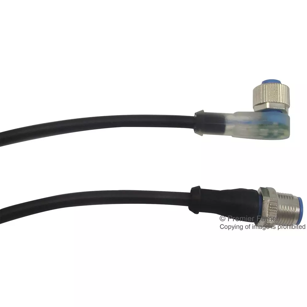 TE CONNECTIVITY Sensor Cord, 5P, M12 Rcpt-Plug, 1.5M, 3-2273127-4