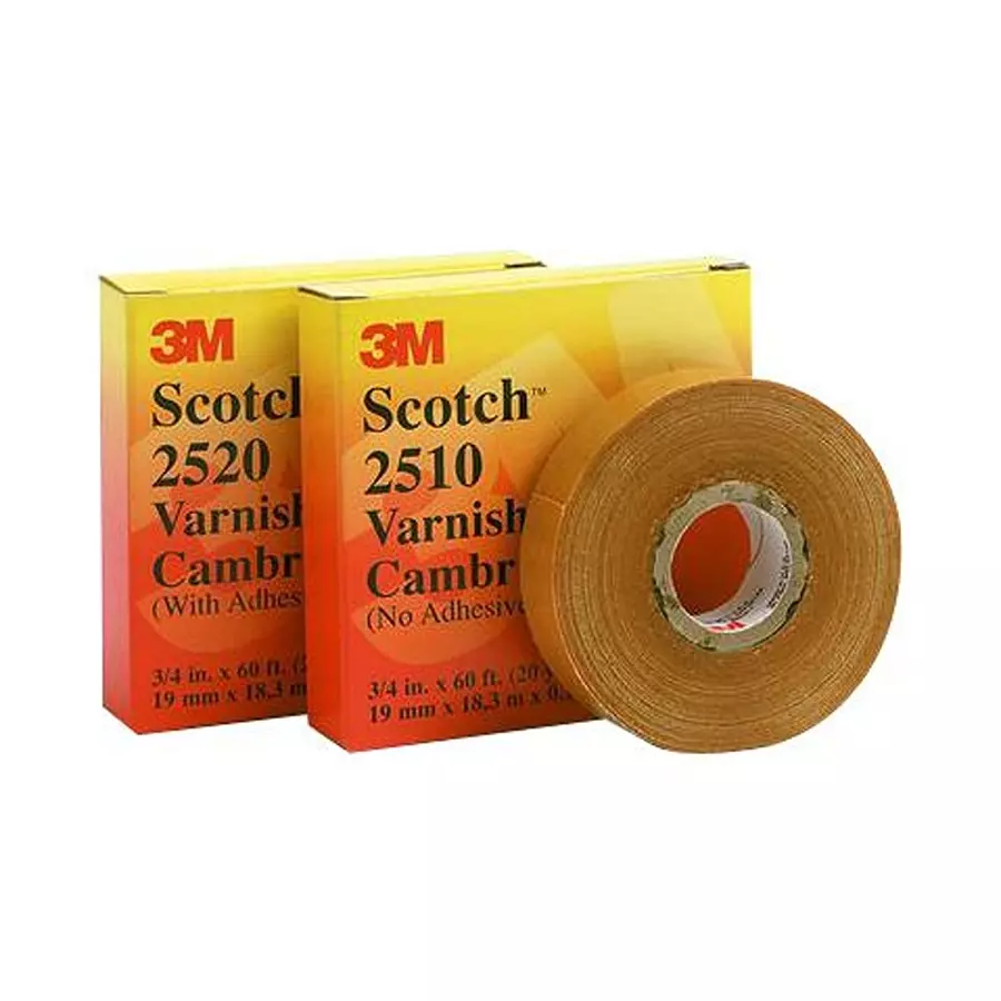 3M Tape, Cotton Fabric, 18.3M X 19.05Mm, 2510 19MM