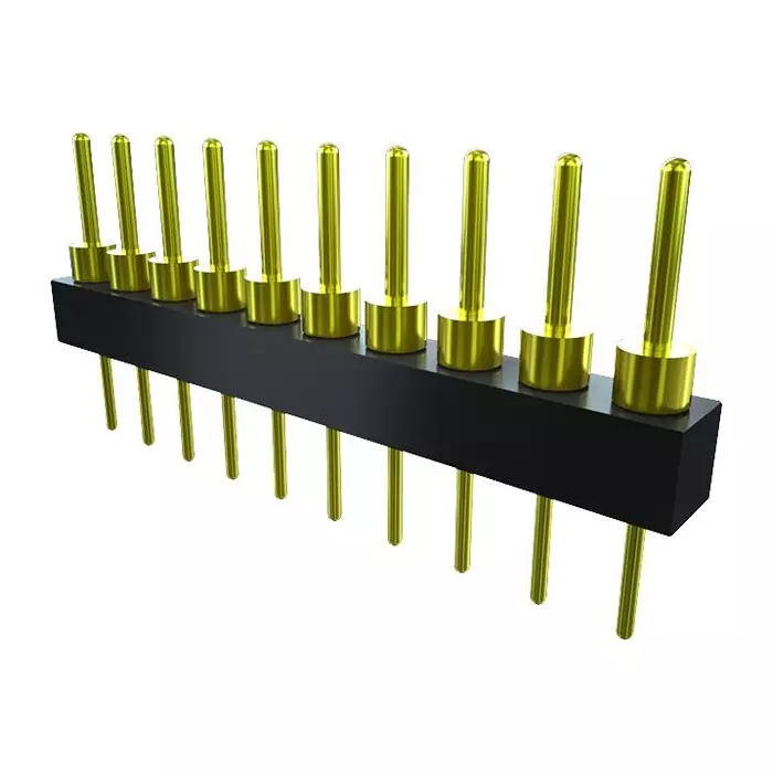SAMTEC Connector, Header, 1Pos, 1Row, TS-101-T-A (Pack of 100 Pcs)