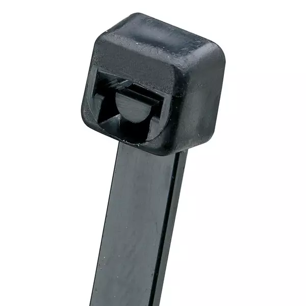 PANDUIT Cable Ties CABLE TIE, 71MM, PA66, BLACK, PK1000, PLT.6SM-M30 (Pack of 1000)